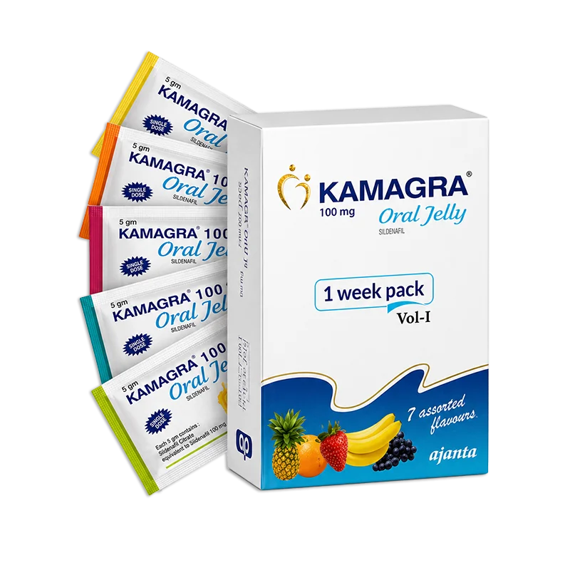 果凍威而鋼 Kamagra Oral Jelly 100mg 綜合口味